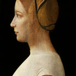 Art Facsimile 038 from Piero del Pollaiuolo Walldecoration Wandkraft 70x118 cm