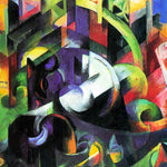 Art Facsimile 055 from Franz Marc Walldecoration Wandkraft 118x70 cm