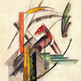 Art Facsimile 057 from Franz Marc Walldecoration Wandkraft 70x118 cm