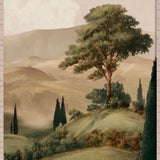 Where hills breathe Walldecoration Wandkraft 40x60 cm Baklijst Blank