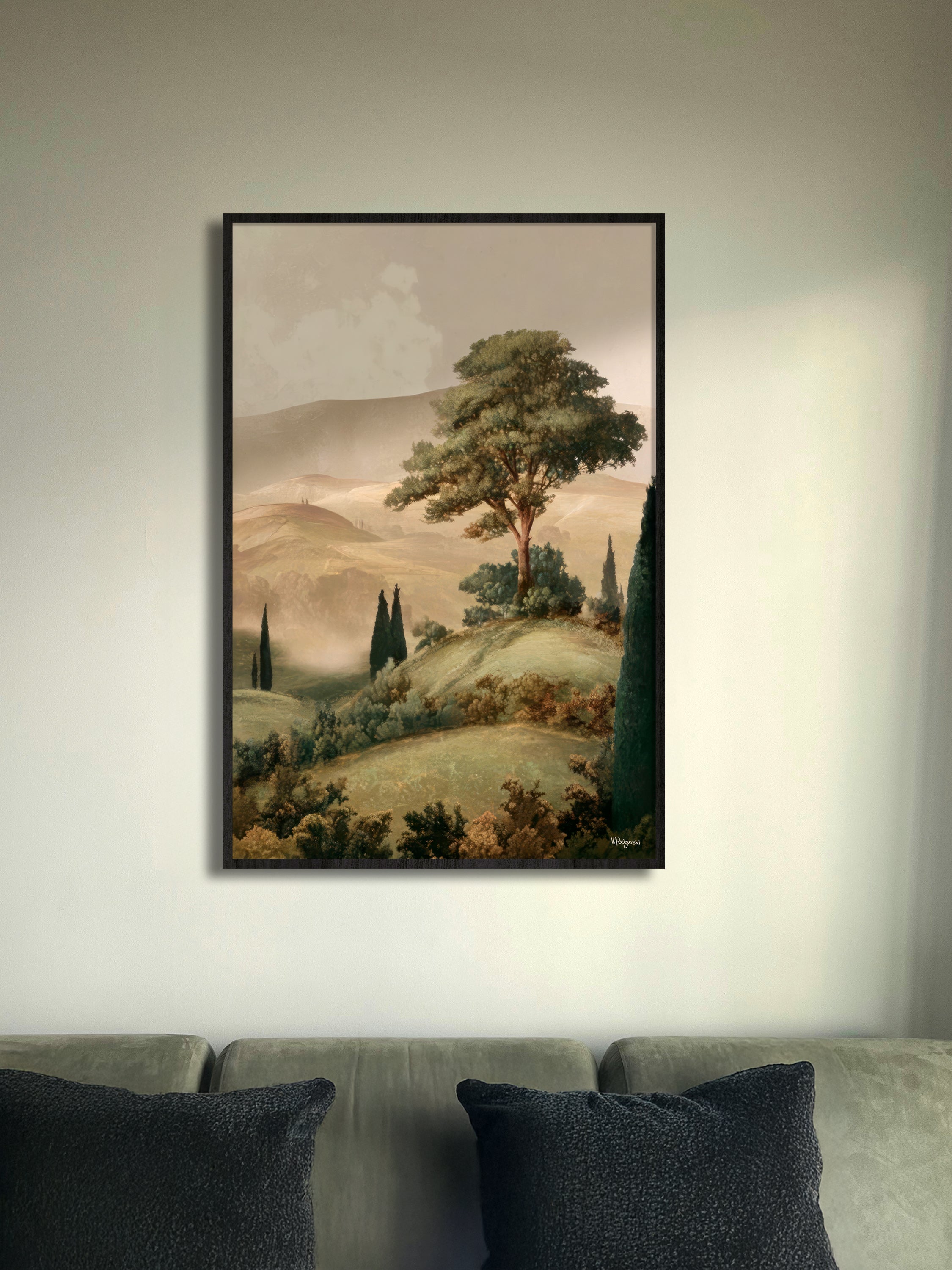 Where hills breathe Walldecoration Wandkraft