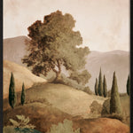 Where silence stays Walldecoration Wandkraft 40x60 cm Baklijst Zwart