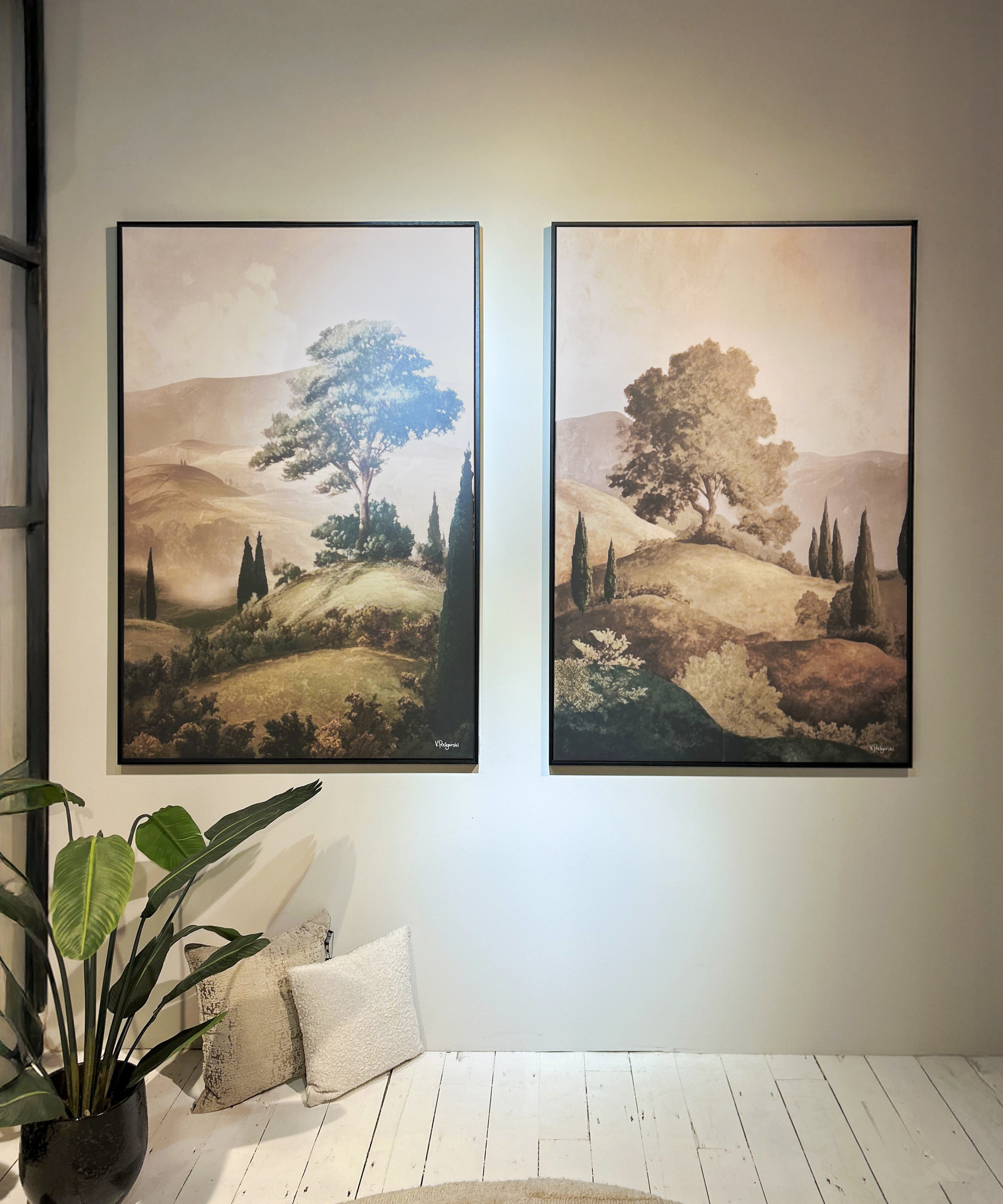 The Hills Set Walldecoration Wandkraft