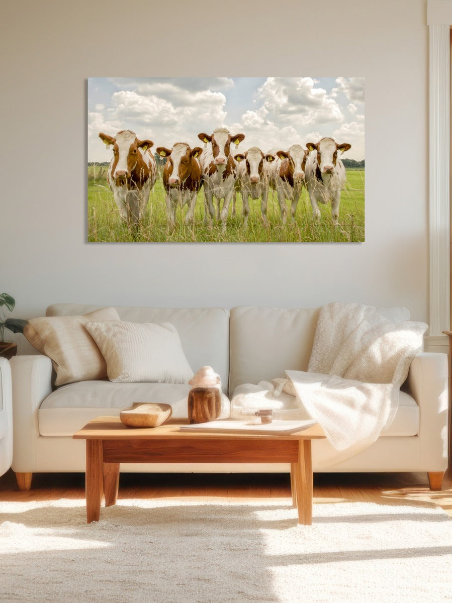 Curious Cows Walldecoration Wandkraft