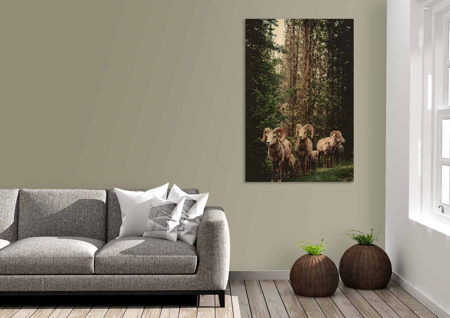 European Wildlife 003 Walldecoration Wandkraft