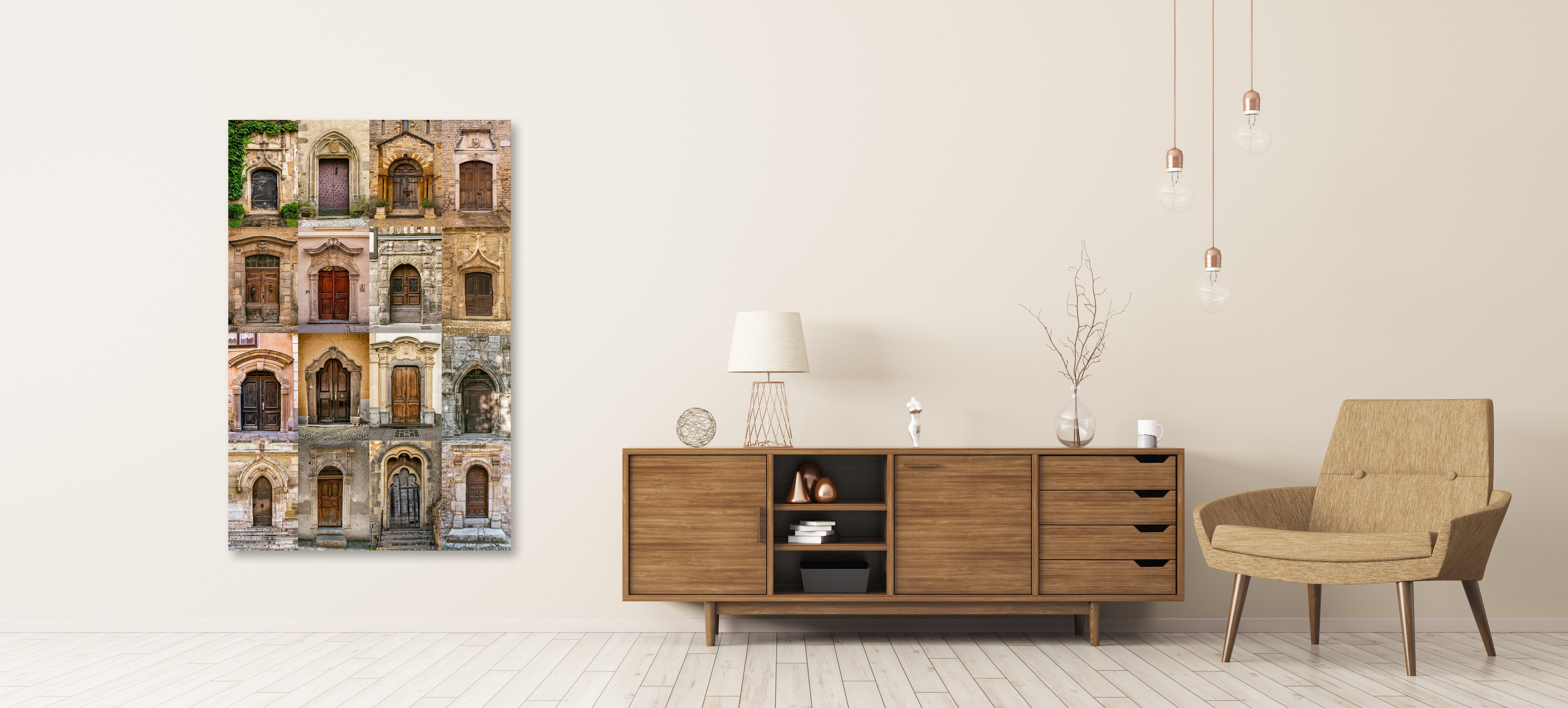 Doors Walldecoration Wandkraft