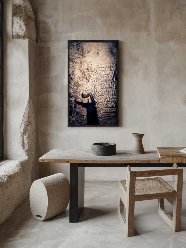 Elephant Details Walldecoration Wandkraft
