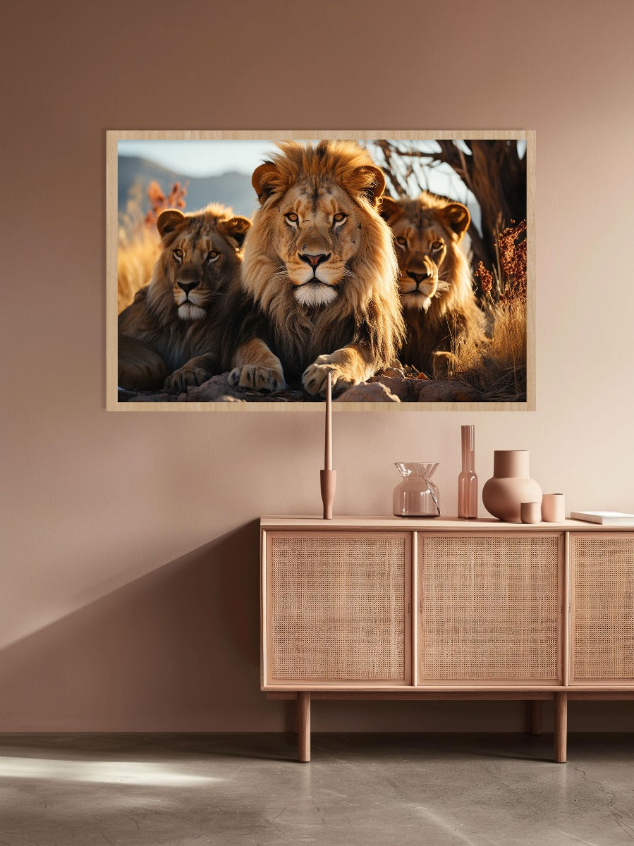 Roaring Unity Walldecoration Wandkraft