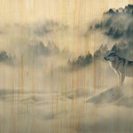 European Wildlife 006 Walldecoration Wandkraft 98x48 cm