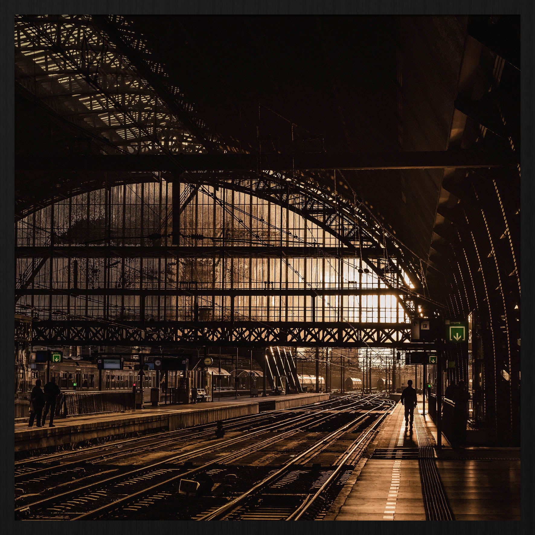 Heritage 001 Walldecoration Wandkraft 74x74 cm A