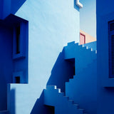 Shades of Blue Walldecoration Wandkraft 70x118 cm