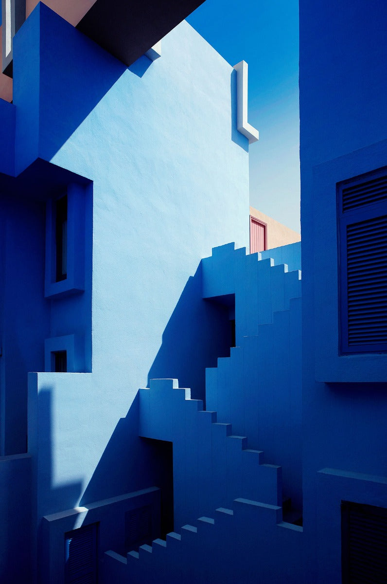 Shades of Blue Walldecoration Wandkraft