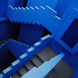 Stairway Maze Walldecoration Wandkraft 118x70 cm