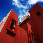 Towering Fortress Walldecoration Wandkraft 74x74 cm