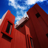 Towering Fortress Walldecoration Wandkraft 118x70 cm