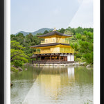 Golden Pavilion Walldecoration Wandkraft