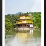 Golden Pavilion Walldecoration Wandkraft