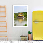 Golden Pavilion Walldecoration Wandkraft