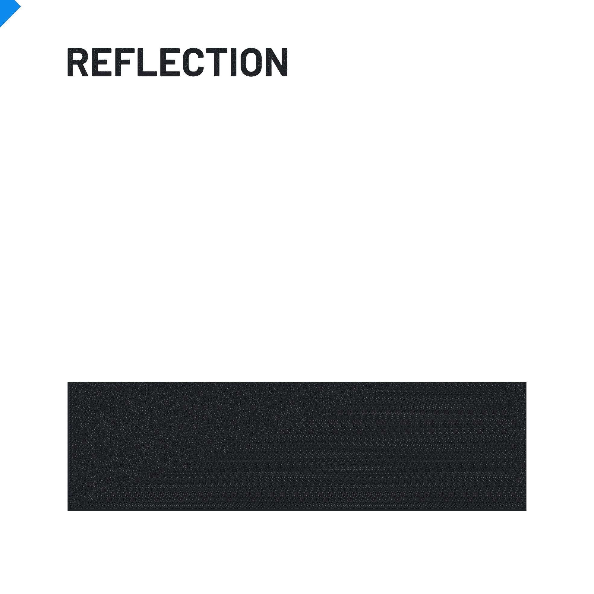 What is sound reflection?