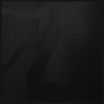 Waves Walldecoration Wandkraft 74x74 cm Houten baklijst zwart B