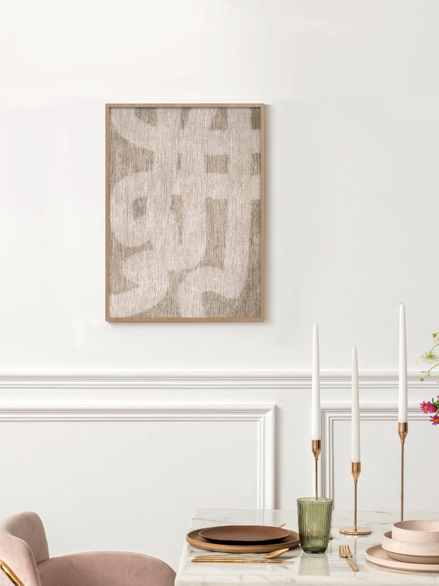 Scattered Lanes I Walldecoration Wandkraft