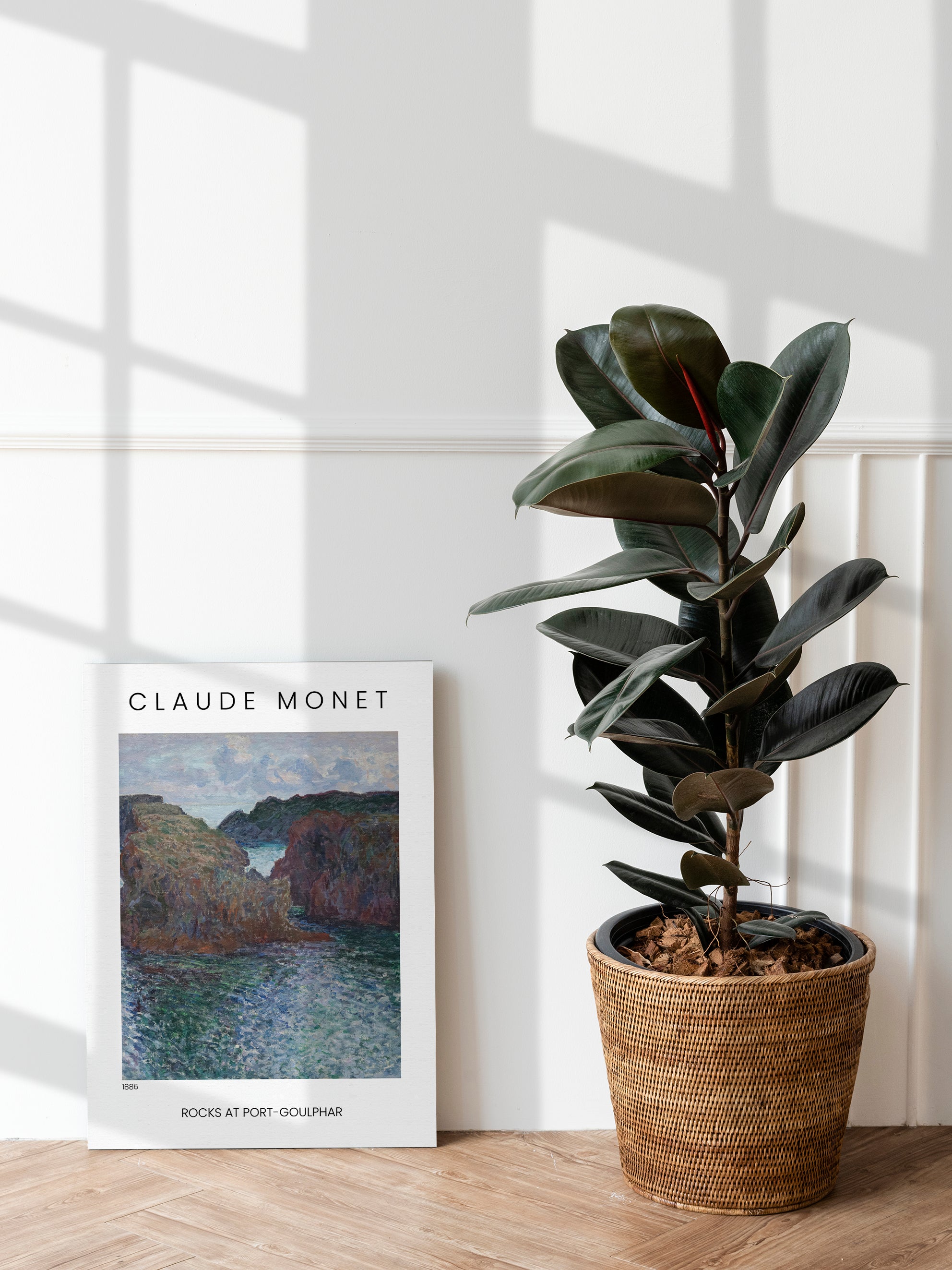 Monet’s Coastal Silence Walldecoration Wandkraft