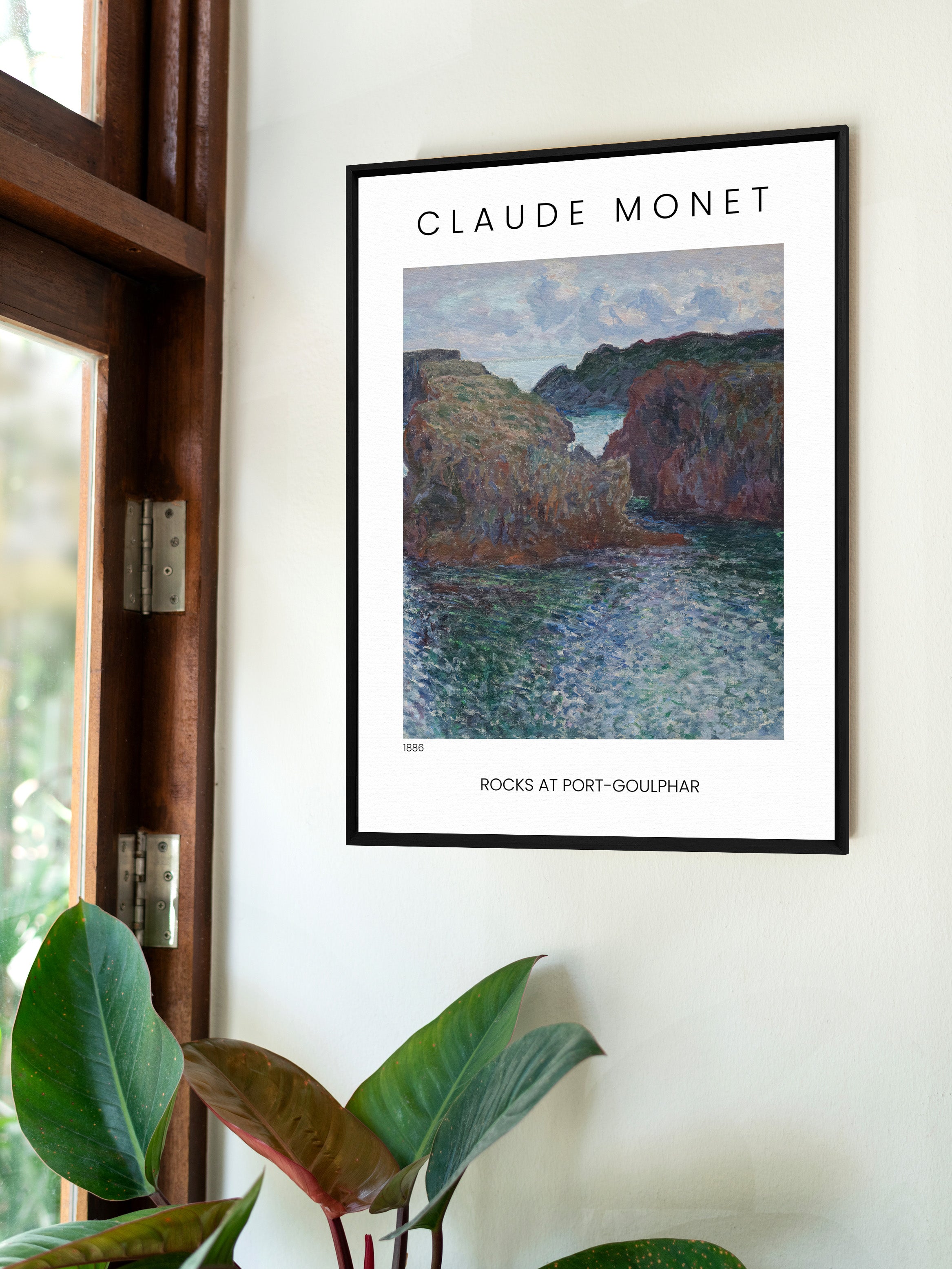 Monet’s Coastal Silence Walldecoration Wandkraft