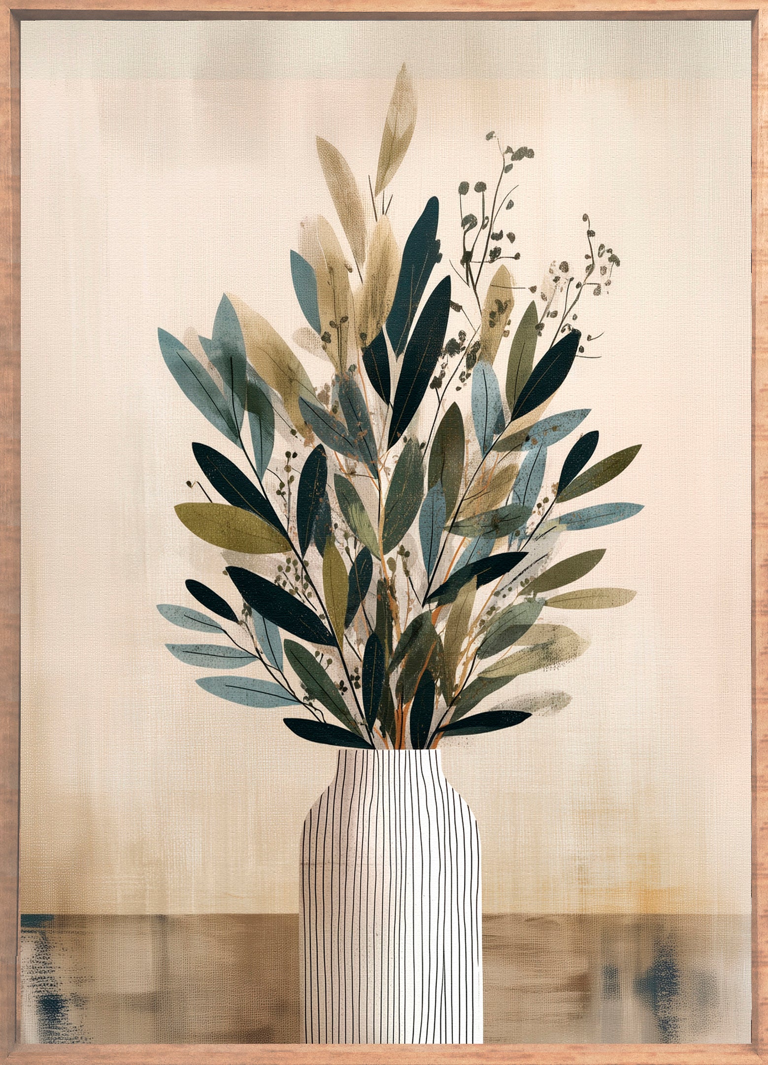 Eucalyptus Calm Walldecoration Wandkraft