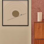 Rolling Balls Walldecoration Wandkraft