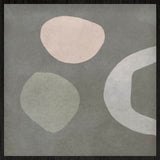 Minimalistic (Outlet) Walldecoration Wandkraft Art Structure lijst Zwart
