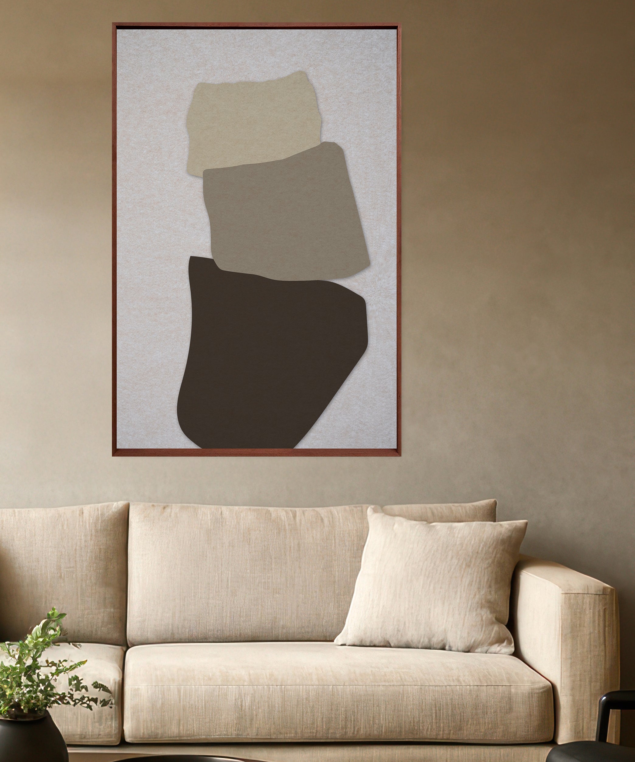 Stacked in silence Walldecoration Wandkraft