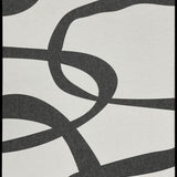 Feltro Acustico 001 Walldecoration Wandkraft 80x120 cm Baklijst Zwart Wit