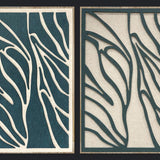 Feltro Acustico 003 Set Walldecoration Wandkraft 80x120 cm Baklijst Blank