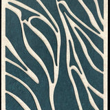 Feltro Acustico 003 Walldecoration Wandkraft 80x120 cm Baklijst Zwart Groen