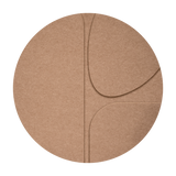 Organic Flow Walldecoration Wandkraft 74x74 cm