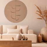 Symmetry Leaf Walldecoration Wandkraft