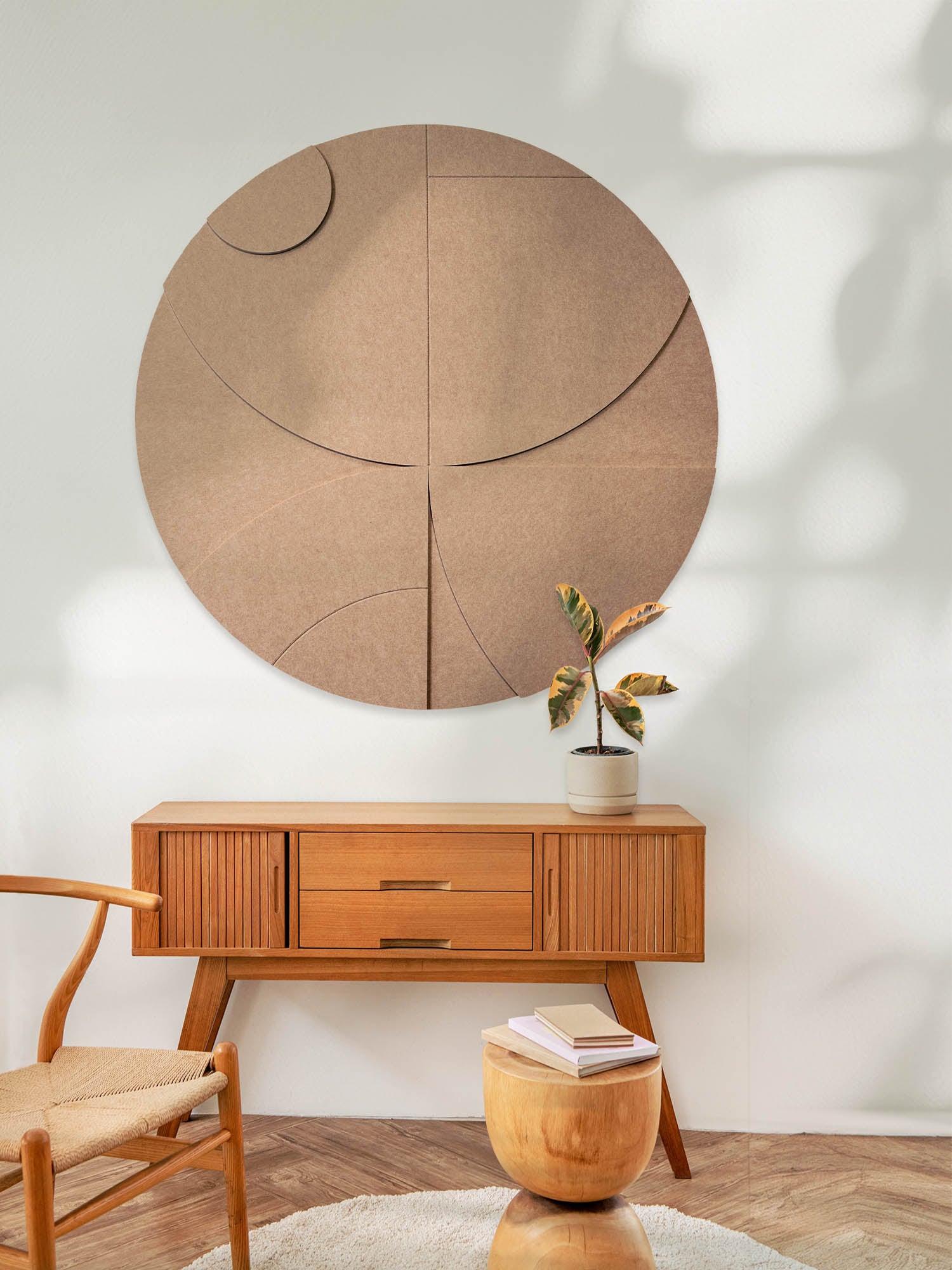 Geometric Harmony Walldecoration Wandkraft