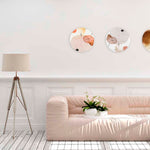 Organic shapes 003 Walldecoration Wandkraft
