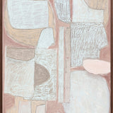 Tanada Walldecoration Wandkraft 80x120 cm Baklijst Wenge