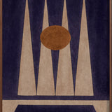 Chō Walldecoration Wandkraft 80x120 cm Baklijst Wenge