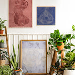 Bubbles in lightblue Walldecoration Wandkraft