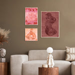 Bubbles in pink Walldecoration Wandkraft