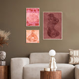 Bubbles in pink Walldecoration Wandkraft