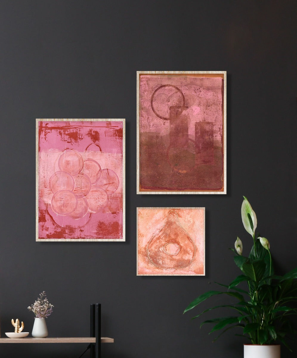 Sunrise in Pink Walldecoration Wandkraft