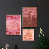 Sunrise in Pink Walldecoration Wandkraft