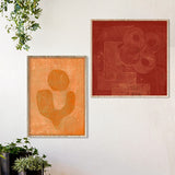 Roller Coaster in Red Walldecoration Wandkraft