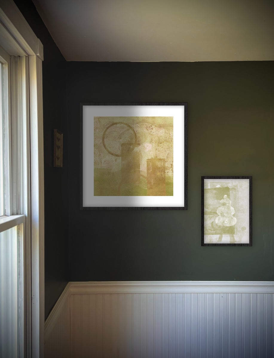 Sunrise in Yellow Walldecoration Wandkraft