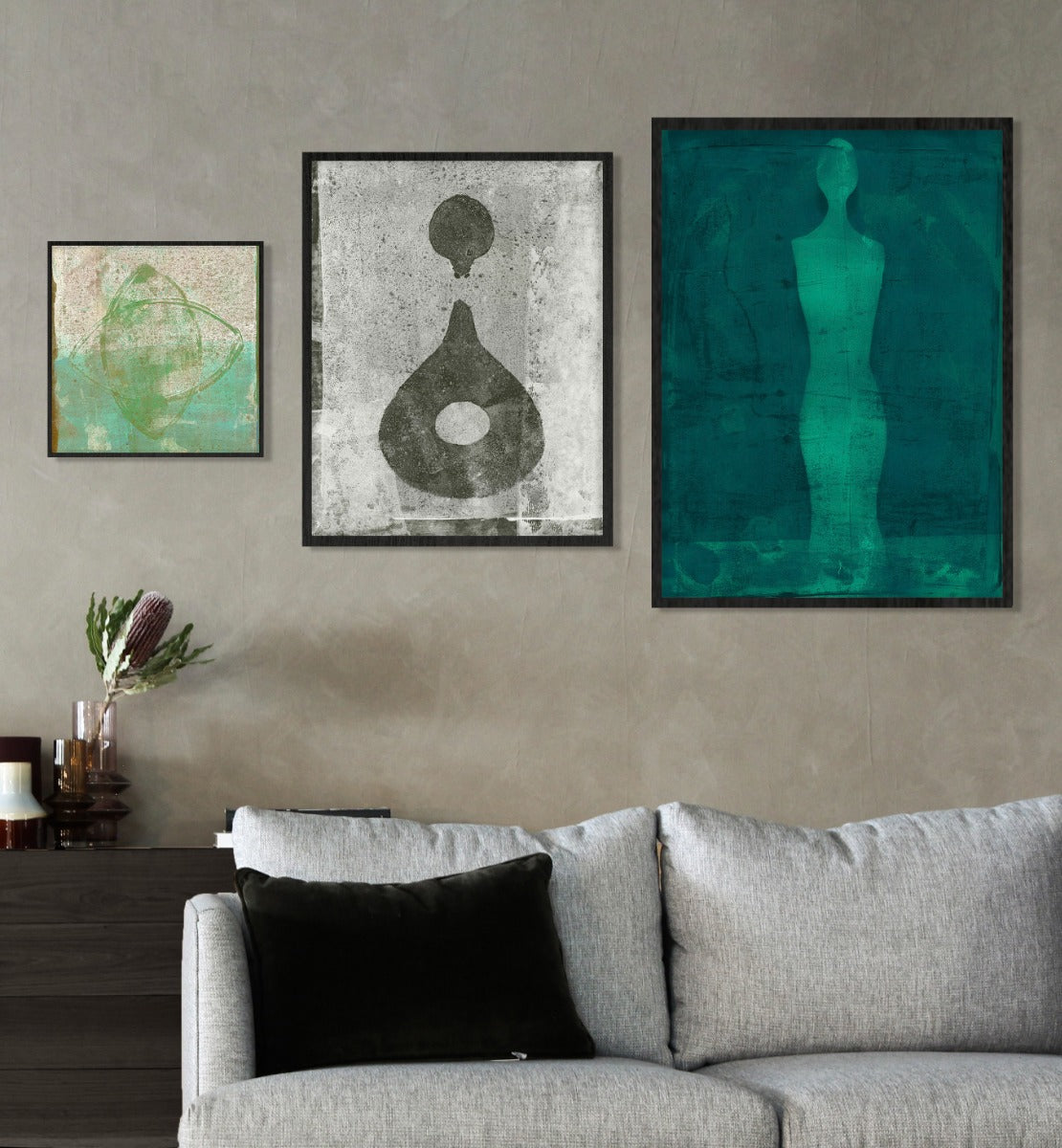 In the Middle Walldecoration Wandkraft