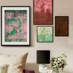 Green Stones Walldecoration Wandkraft