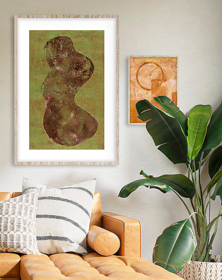 Sunrise in Orange Walldecoration Wandkraft